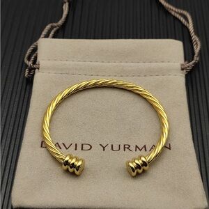 David Yurman golden 4mm bracelet